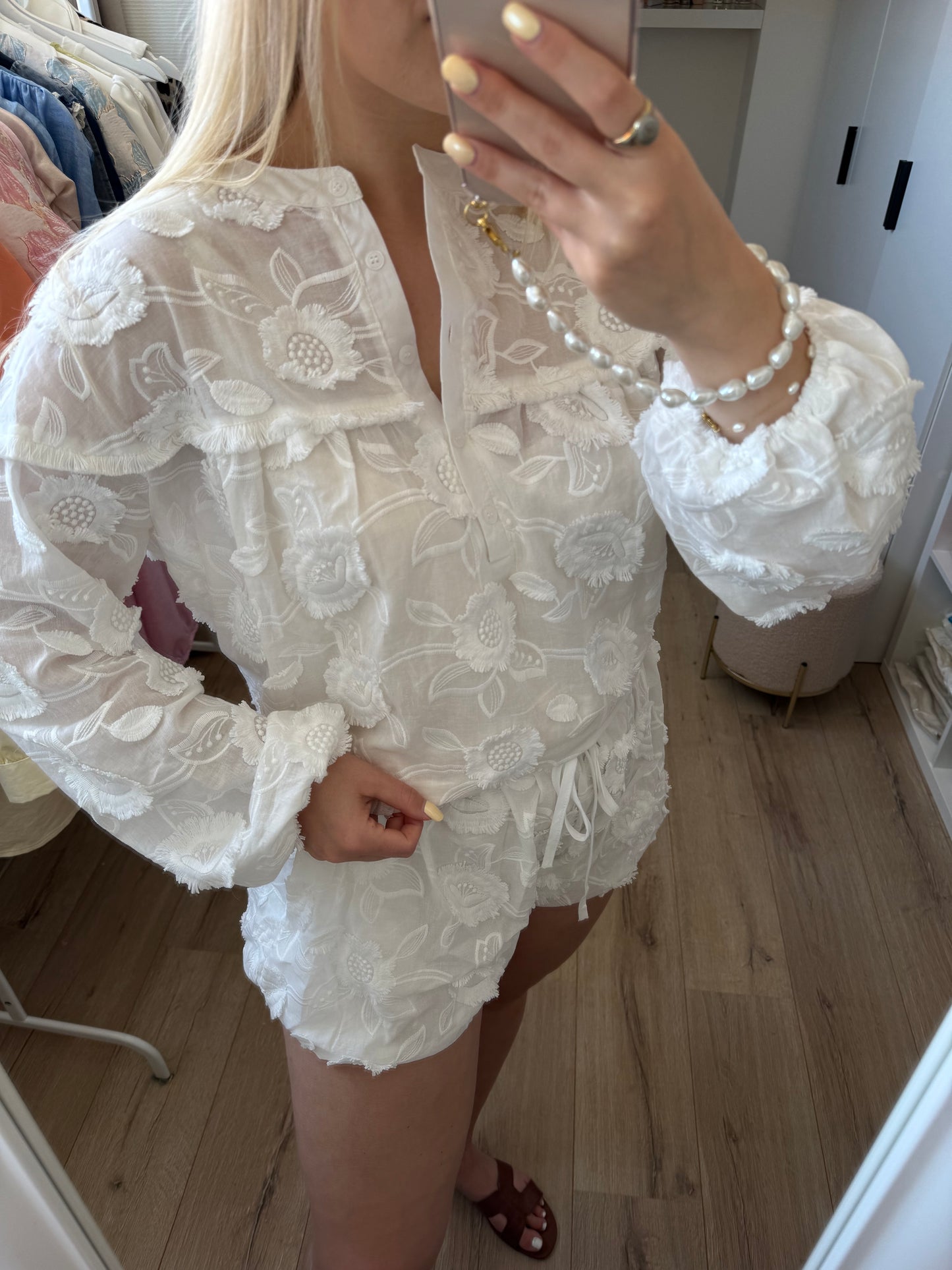 Blouse | Nikki | Wit