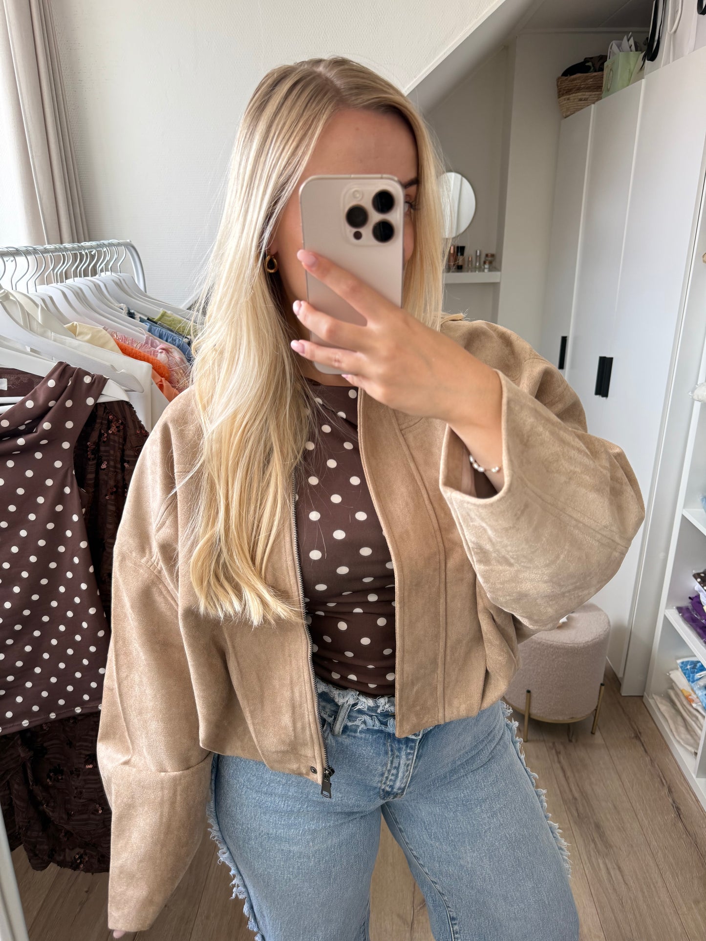 Jack | Suède | Beige
