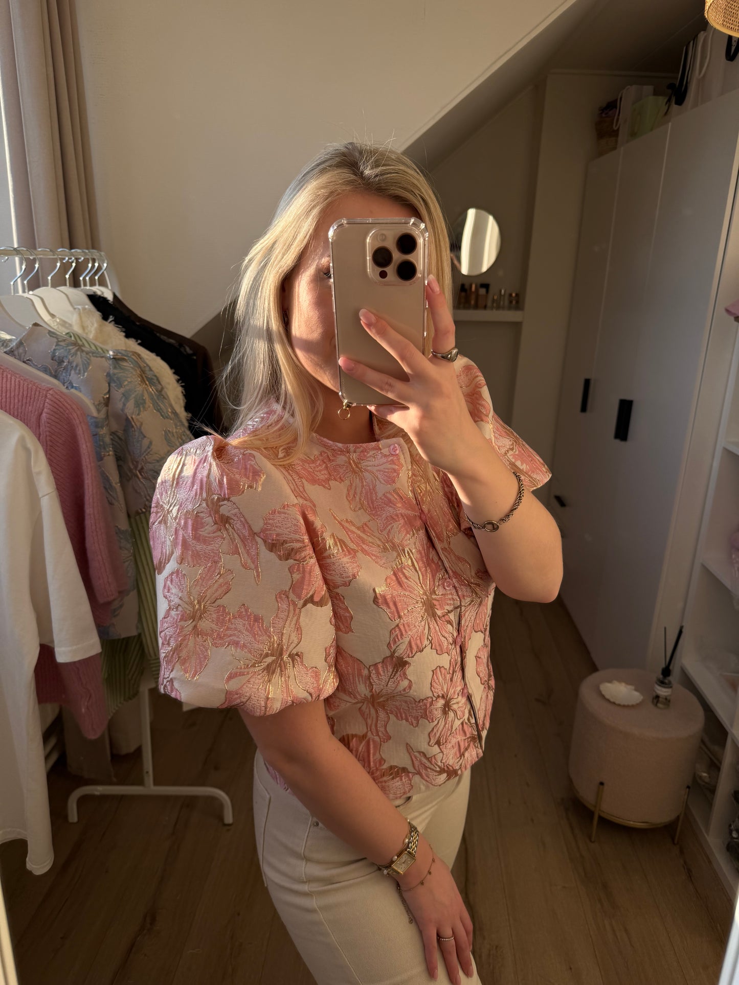 Top | Tess | Lichtroze