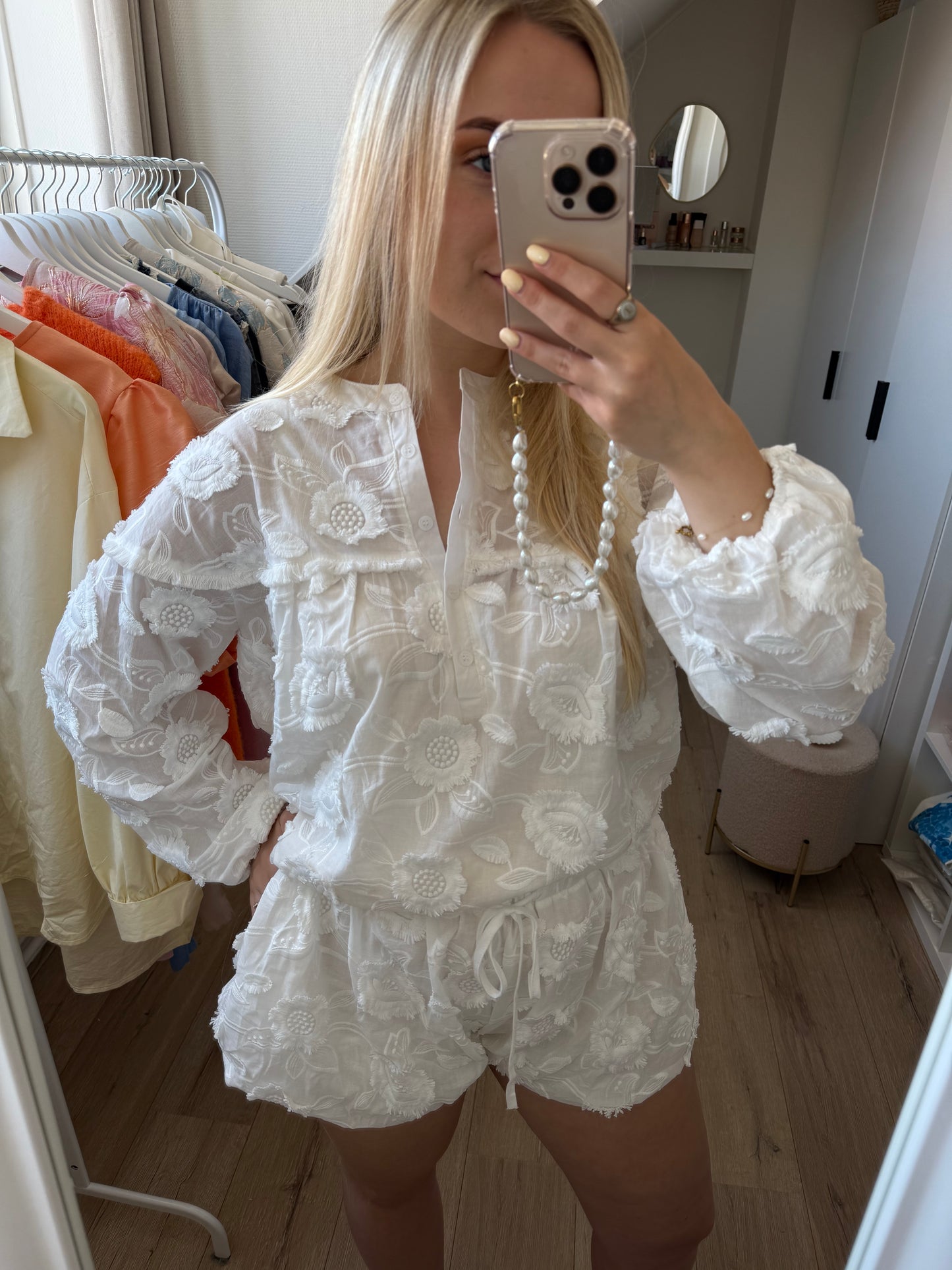 Blouse | Nikki | Wit