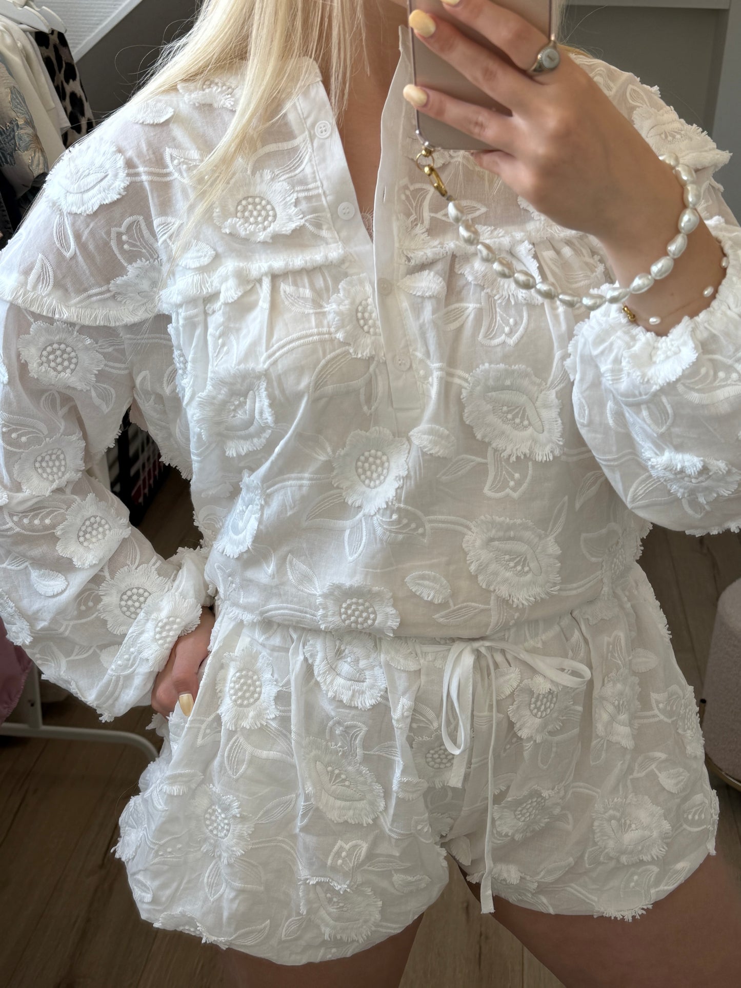 Blouse | Nikki | Wit