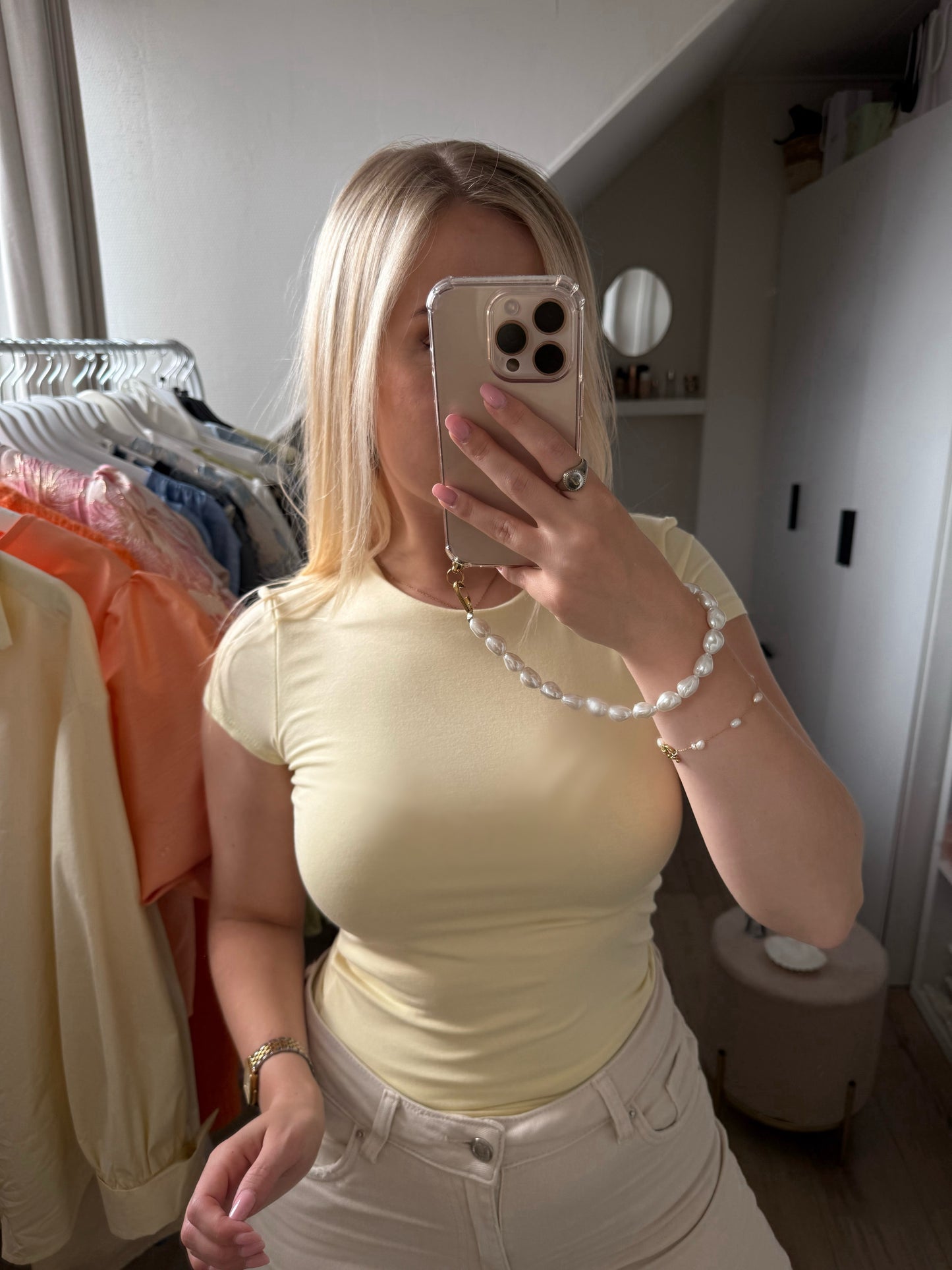 T-shirt | Perfect Base | Yellow